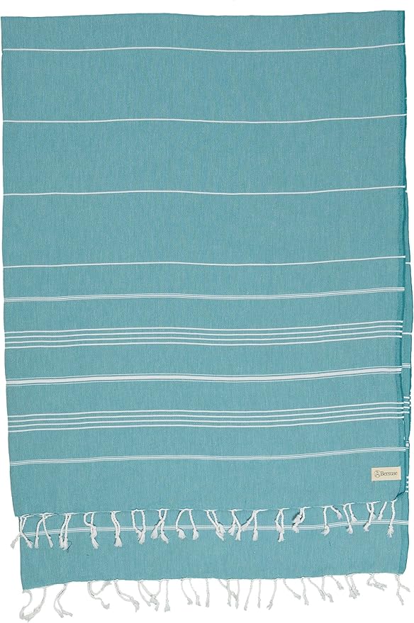Bersuse Towels Anatolia XL Beach Blanket Throw Blanket Turkish Towel 100% by Bersuse