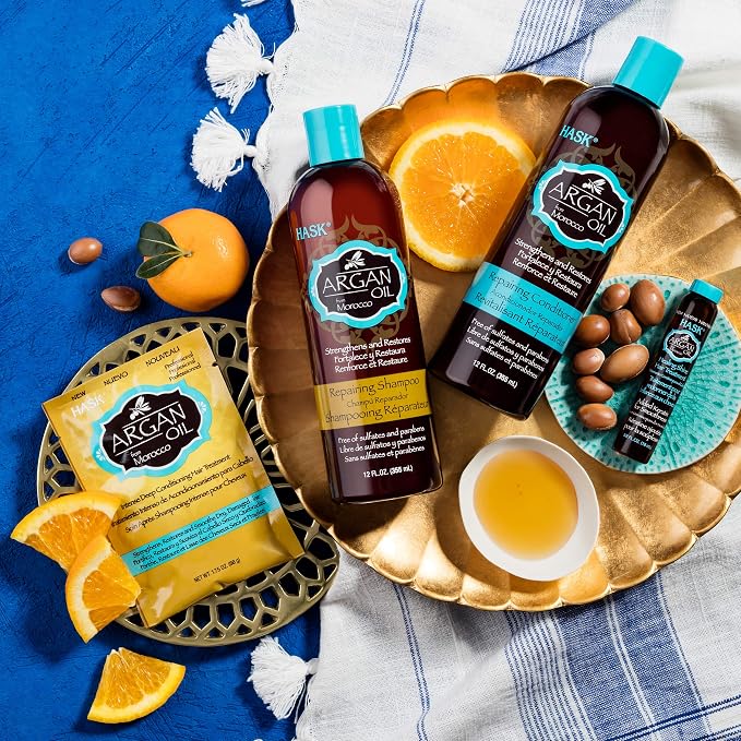 HASK ARGAN Repairing Deep Conditioner Treatments - Image 6