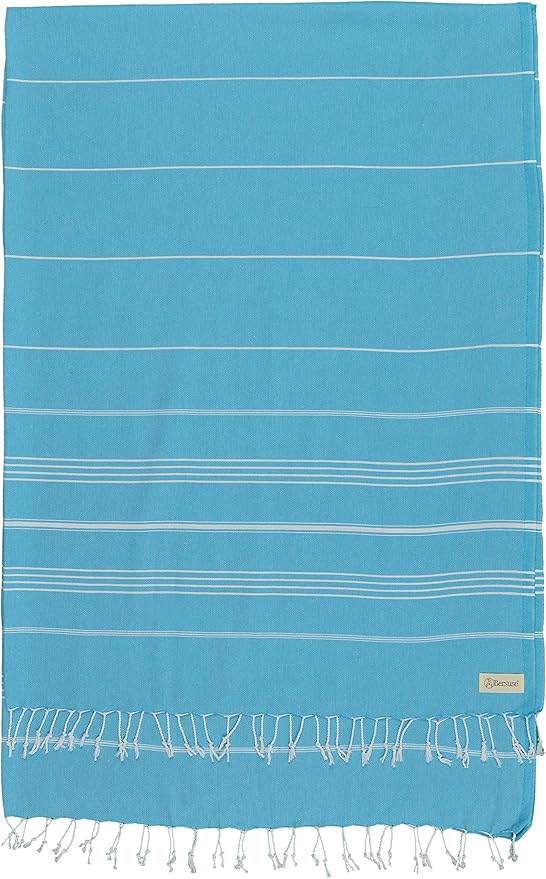Bersuse Towels Anatolia XL Beach Blanket Throw Blanket Turkish Towel 100% by Bersuse