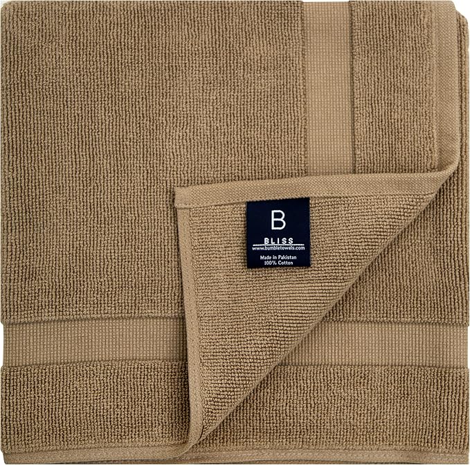 Bumble Towels Bliss Luxury 2 Pack Banded Bath Mats - Image 7