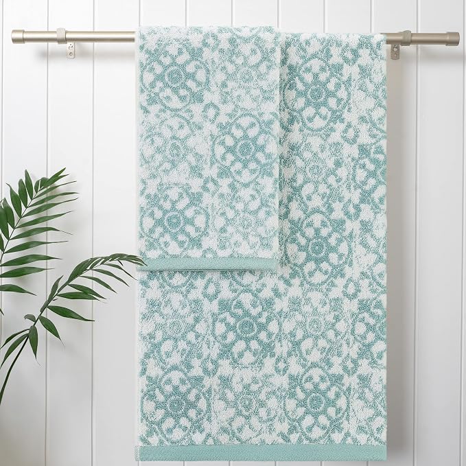 Jessica Simpson – Bath Towel 4 Piece Set, Premium Bathroom Décor, Includes 2 by JessicaSimpson