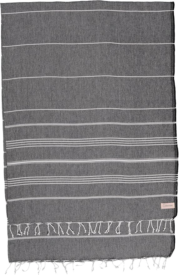 Bersuse Towels Anatolia XL Beach Blanket Throw Blanket Turkish Towel 100% by Bersuse