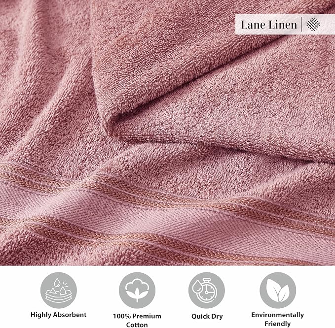LANE LINEN Luxury Bath Towels Set - Image 5