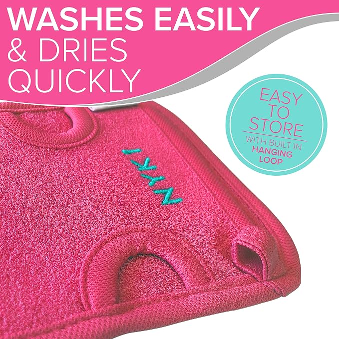 Dead Skin Exfoliating Mitt Deep Pore Cleansing Exfoliating Glove at Home - Image 6