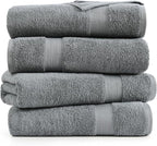 LANE LINEN 100% Cotton 4 Pack Bath Sheets - Image 2