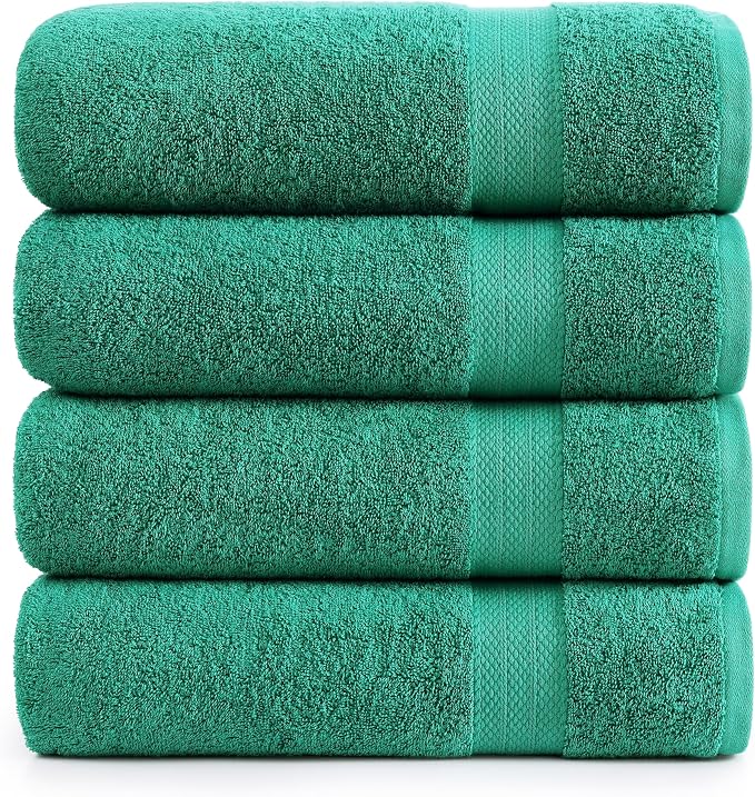 LANE LINEN Bath Towels Pack of 4 by LaneLinen