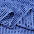POLYTE 430 GSM Microfiber Quick Dry Lint Free Oversize Bath Towel Set, 6 Piece - Image 4