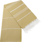 Cacala Lightweight and Thin Turkish Beach Towel 100% Cotton Sand-Free and - Image 4