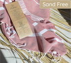 Premium Turkish Beach Towel – 100% Cotton, Quick Dry, Sand Free, Oversized - Image 3