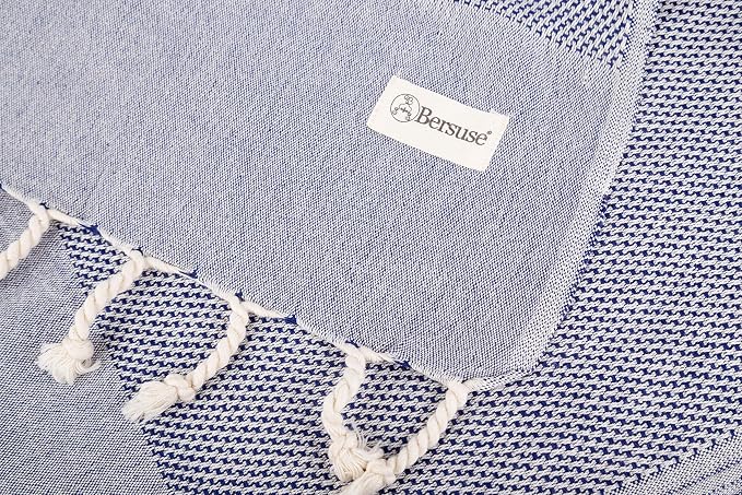 Bersuse 100% Cotton Ventura XL Throw Blanket - Image 5