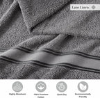 LANE LINEN Luxury Bath Towels Set of 6 - Image 6