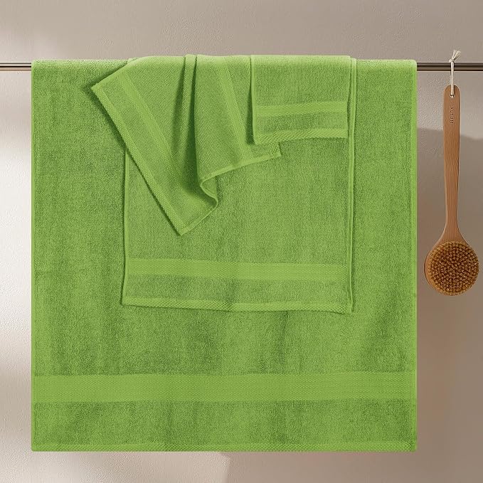 GLAMBURG Ultra Soft 8-Piece Towel Set - Image 3