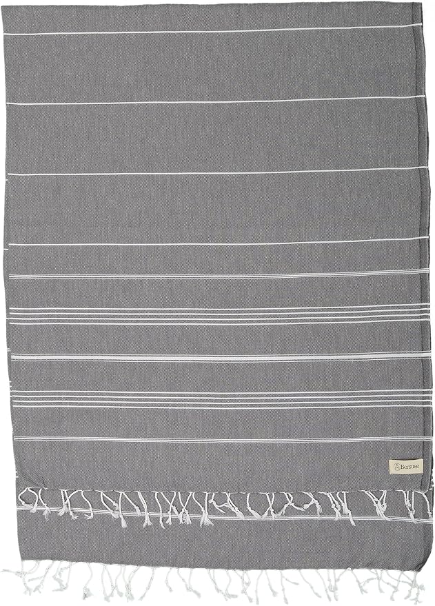 Bersuse Towels Anatolia XL Beach Blanket Throw Blanket Turkish Towel 100% by Bersuse