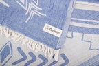 Bersuse 100% Cotton Kona XL Throw Blanket Turkish Towel Beach Blanket - Image 7
