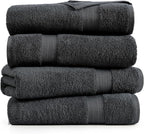 LANE LINEN 100% Luxury Cotton Bath Sheets Set of 4 - Image 2