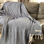 Bersuse 100% Cotton Milas XL Throw Blanket - Image 7