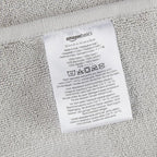 Amazon Basics Banded Bathroom Bath Rug Mat, 100% Cotton, 31 x 20 inches - Image 4