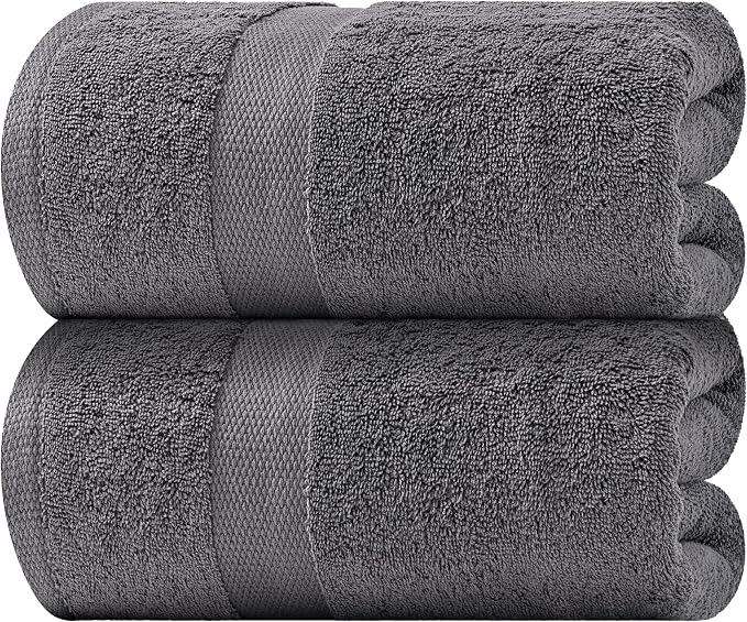 White Classic Luxury Soft Bath Sheet Towels by WhiteClassic