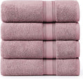 Lane Linen 100% Cotton Bath Sheets 4 Pack by LaneLinen
