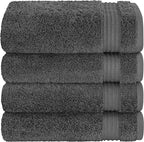 Cotton Paradise Hand Towels for Bathroom, 100% Cotton Turkish 4 Piece Hand - Image 5