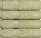 Towel and Linen Mart 4 Pieces Bath Towel Sets by T+%26+L+Towel+and+Linen+Mart