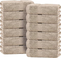 White Classic Wealuxe Taupe Hand Towels by WhiteClassic