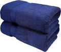 GLAMBURG 700 GSM Premium Cotton 2-Pack Oversized Extra Large Bath Sheet Set by GLAMBURG