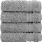 Cotton Paradise 100% Cotton Turkish Washcloth Set by UNITEDHOMETEXTILE