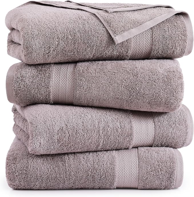LANE LINEN Bath Towel Set of 4 PC - Image 2