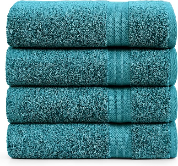 LANE LINEN Premium 4 Pack Bath Towels Set by LaneLinen
