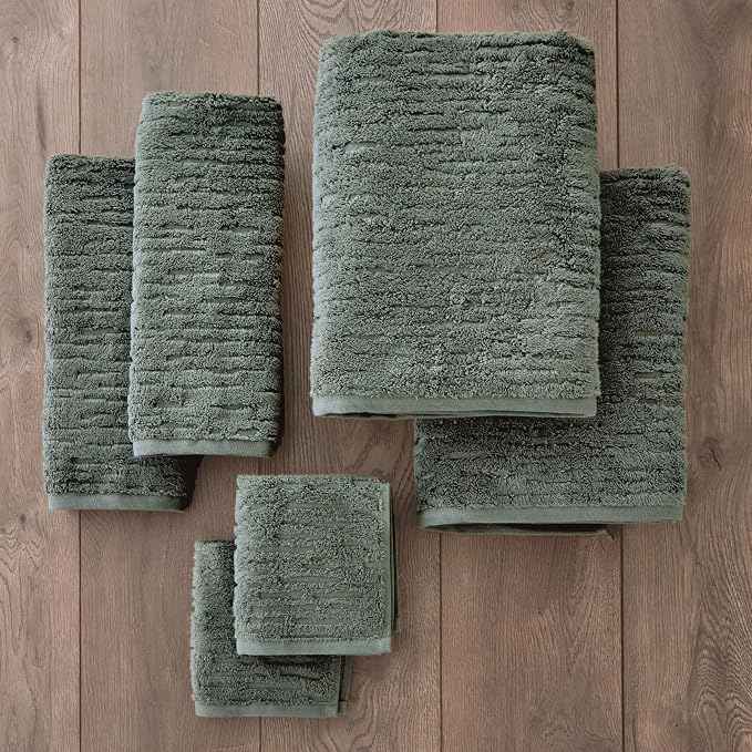 SKL Home CloudSoft 100% Cotton Luxury 6-Piece Towel Set, 600 GSM, Ultra Plush & - Image 2