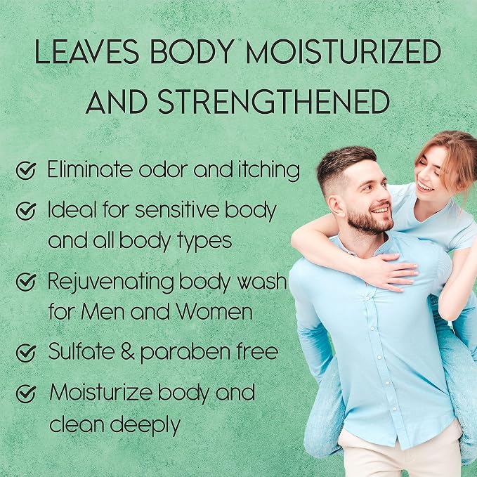 Tea Tree Body Wash with Mint & Shower Gel with Vitamin E - Image 10