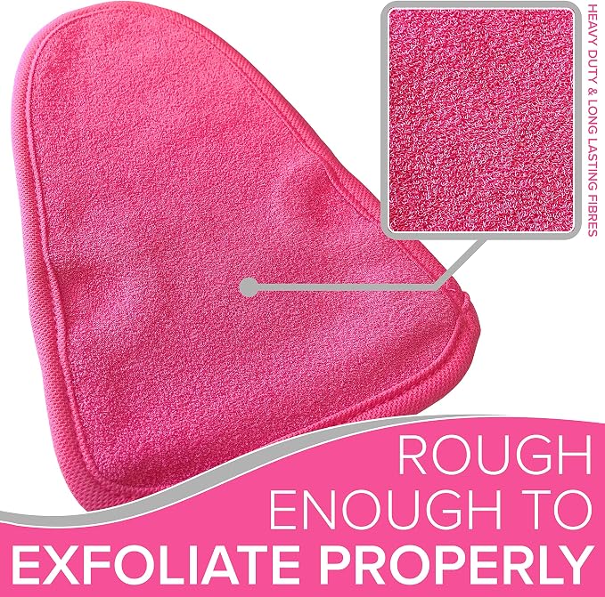 Dead Skin Exfoliating Mitt Deep Pore Cleansing Exfoliating Glove at Home - Image 2