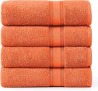 Lane Linen 100% Cotton 4 Pack Bath Towels by LaneLinen