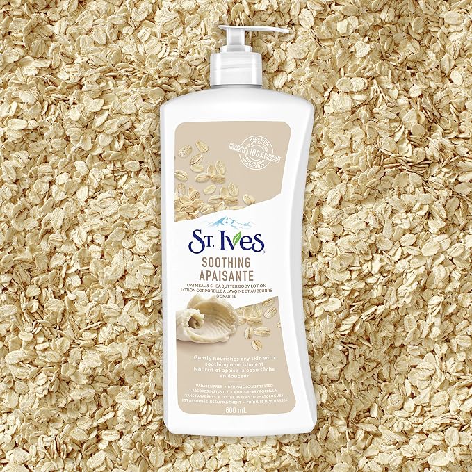 St. Ives Nourish & Soothe, Oatmeal & Shea Butter Body Lotion 21 Fl Oz - Image 7
