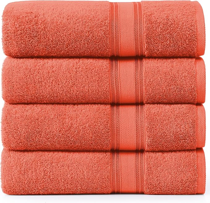 LANE LINEN 100% Cotton Zero Twist, Bath Towels by LaneLinen