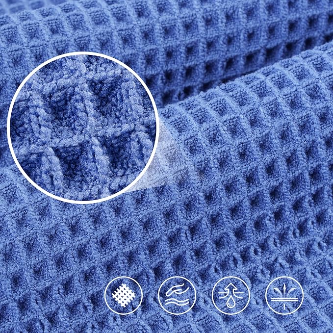 POLYTE 430 GSM Microfiber Oversize Quick Dry Lint Free Bath Towel, 60 x 30 in - Image 5
