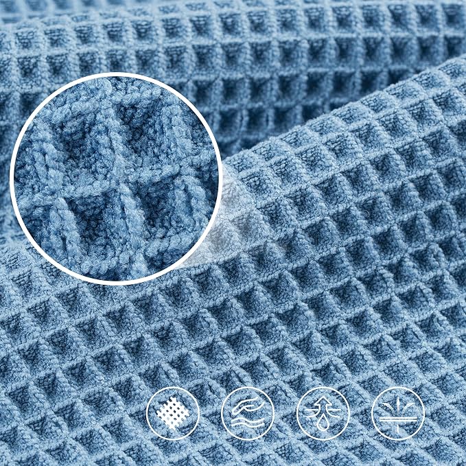 POLYTE 430 GSM Microfiber Oversize Quick Dry Lint Free Bath Towel, 60 x 30 in - Image 5