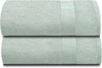 Belizzi Home Premium Cotton Oversized 2 Pack Bath Sheet 35x70-100% Pure Cotton by Unknown