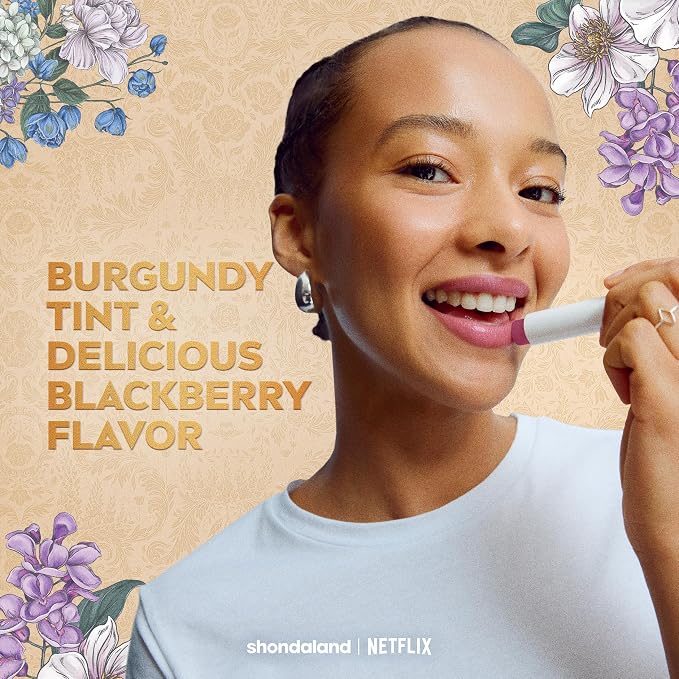 NIVEA Blackberry Pie Lip Balm, Nourishing Lip Care, Bridgerton Limited Edition - Image 3