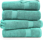 LANE LINEN 100% Cotton Premium Bath Sheets Set of 4 - Image 2