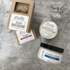 Pumice Hand Scrub Gift Set, Gardeners Gift Basket, Mechanics Spa Box, Bath Kit - Image 3