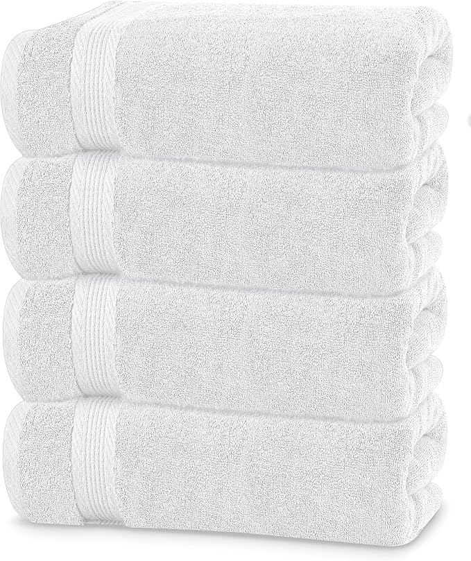 Linteum Textile Supply Luxury Hair Towels 100% Ring Spun Cotton Towel - Image 6
