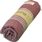 Bersuse Towels Anatolia XL Beach Blanket Throw Blanket Turkish Towel 100% - Image 2