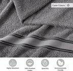 LANE LINEN Luxury Bath Towels Set - Image 5