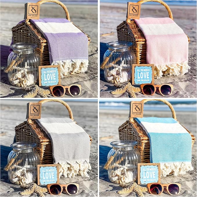 Turkish Beach Towels Oversized Clearance XL 40x71- Sand Free Beach Towel- 100% - Image 2