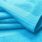 GLAMBURG Premium Cotton Oversized 2 Pack Bath Sheet 35x70-100% Pure Cotton - Image 2
