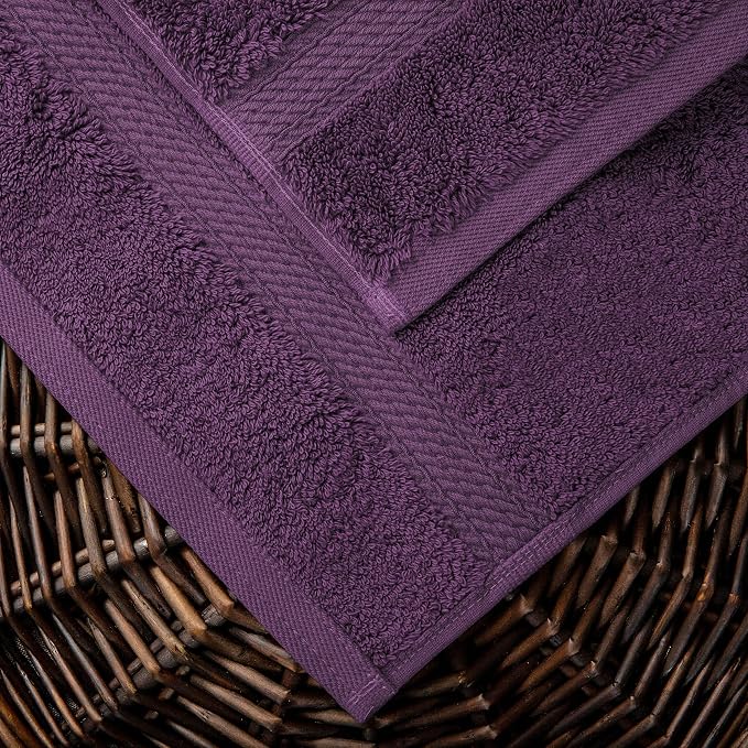 SUPERIOR Egyptian Cotton Pile 10 Piece Towel Set, Includes 2 Bath, 4 Hand - Image 4