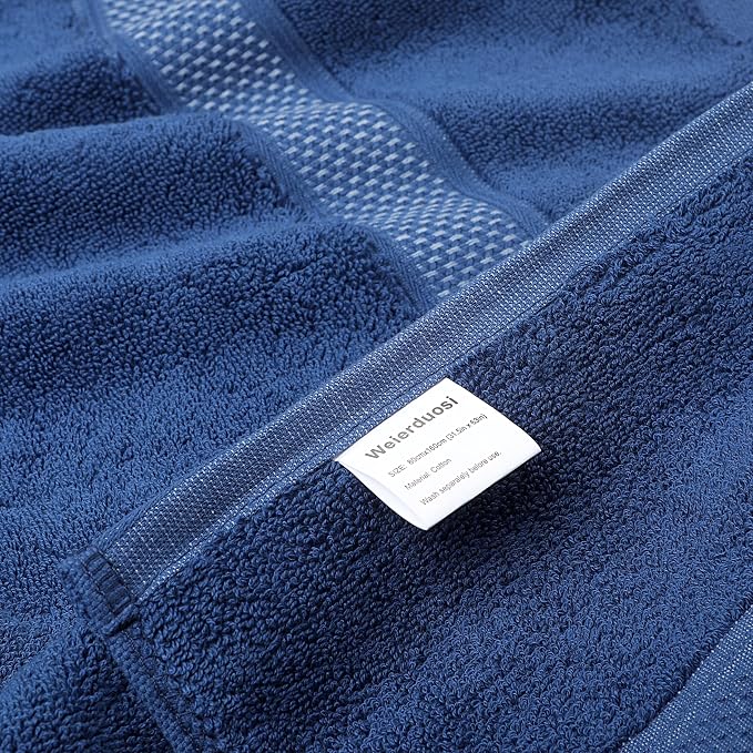 Fluffy Cotton Bath Towels Set800G, 2-Piece Set, Thickened and Enlarged - Image 7