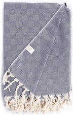 Bersuse 100% Cotton Milas XL Throw Blanket by Bersuse